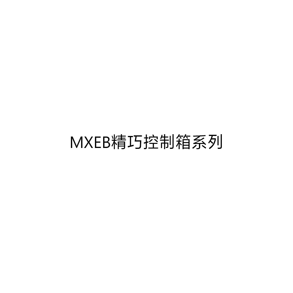 MXEB精巧控制箱系列